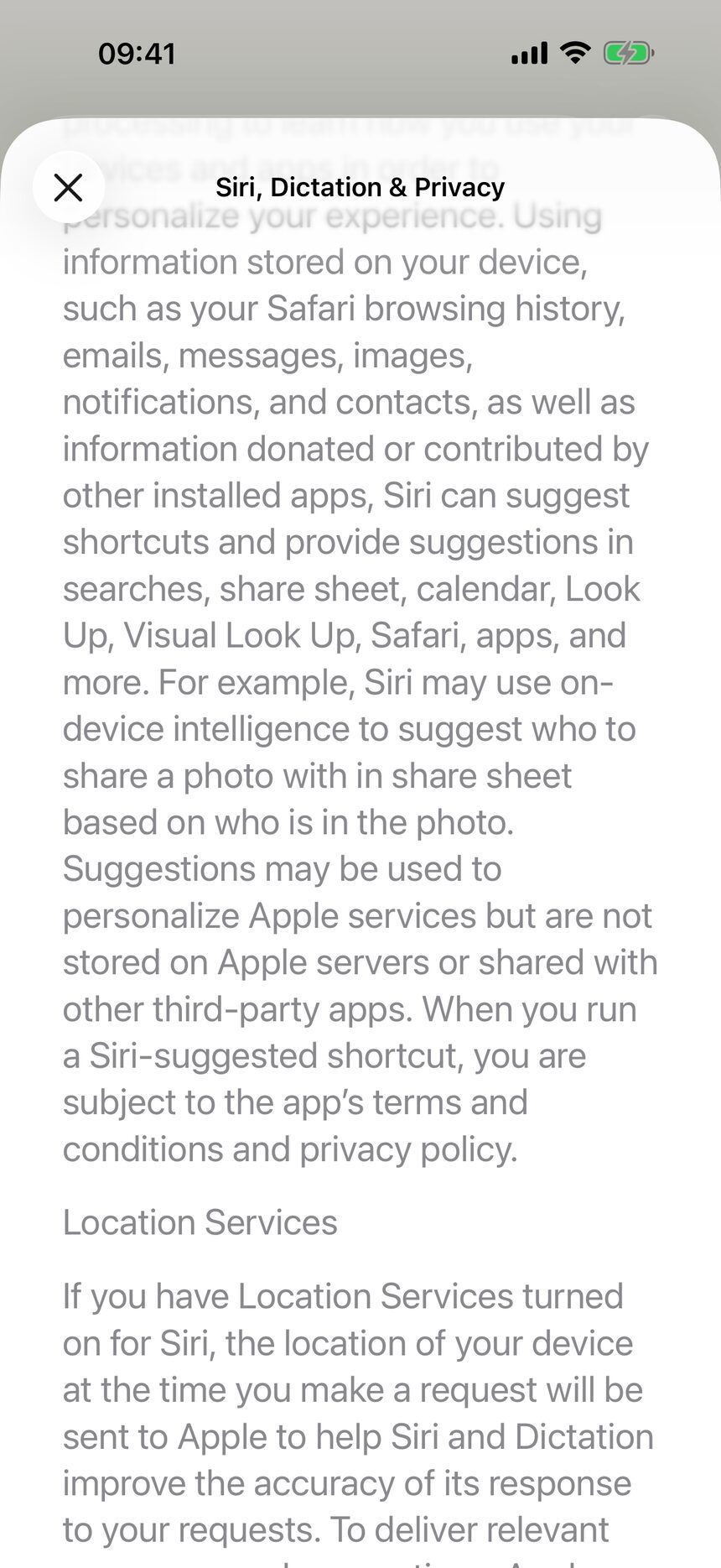 The default stitch terms setting in Settings, with US and UK options.